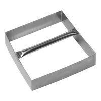 LloydPans 12" x 12" Stainless Steel Dough Cutting Square DCR-12X12