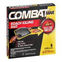 Combat Max® DIA51913 8-Pack Large Roach Bait