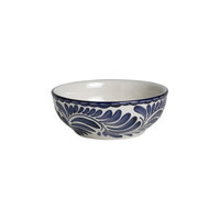 Anfora Blue Puebla from Steelite International 12 oz. Nappy Bowl - 12/Case