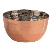 APS Mumbai 5 oz. Round Hammered Copper Bowl