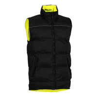 Tingley Workreation Type R Class 2 Hi-Vis Lime / Black Reversible Insulated Vest V26022.4X - 4X