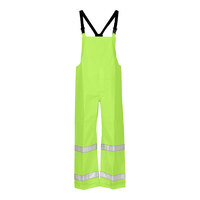 Tingley Vision Class E Hi-Vis Lime Overalls O23122.4X - 4X