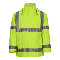 Tingley Vision Type R Class 3 Hi-Vis Lime Jacket J23122.5X - 5X