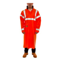 Tingley Eclipse Type R Class 3 Hi-Vis Orange Coat with Reflective Tape and Tri-Hazard Protection C44129