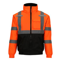 Tingley Bomber II Type R Class 3 Hi-Vis Orange Jacket with Black Panels J26119.MD - Medium
