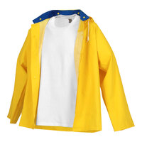 Tingley Yellow Industrial Work / Rain Jacket with Hood J53107.MD - Medium