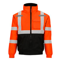 Tingley Bomber II Type R Class 3 Hi-Vis Orange Jacket with Black Panels J26119.2X - 2X
