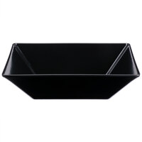 GET ML-247-BK 2.5 Qt. Black Siciliano Square Bowl - 6/Case