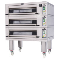 Doyon 2T3 Artisan 3 Stone 37 1/2" Deck Oven - 6 Pan Capacity