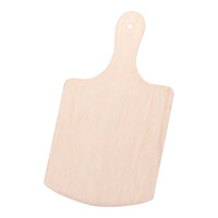 VerTerra 5" Small Square Compostable Single-Use Balsa Wood Cheese Board - 200/Case