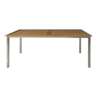 Three Birds Casual Avanti 72" Rectangular Teak Dining Table