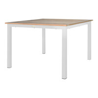 Three Birds Casual SoHo 42" Square Teak Dining Table