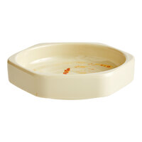 Acopa Brassia 2.5 oz. Hexagonal Melamine Sauce Dish - 12/Case