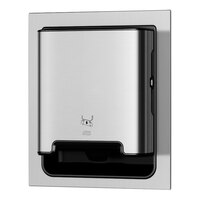 Tork Image Matic 461023 Stainless Steel In-Wall Recessed Manual Paper Towel Dispenser H1