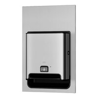 Tork Image Matic 461222 Stainless Steel Recessed Automatic Hands-Free Paper Towel Dispenser H1