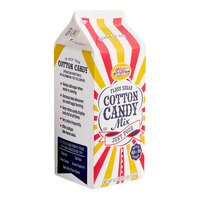 Great Western 1/2 Gallon Carton Pina Colada Cotton Candy Floss Sugar - 6/Case