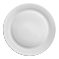 World Centric ZeroWare Reusable 10 1/4" PLA White Plate - 5/Pack