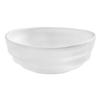 American Metalcraft Marra 22 oz. Cloud White Round Melamine Bowl