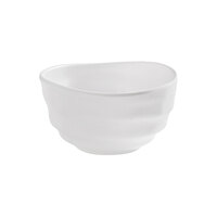 American Metalcraft Marra 10 oz. Cloud White Round Melamine Bowl