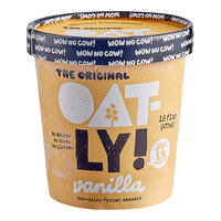 Oatly Plant-Based Vanilla Oat Milk Ice Cream 16 oz. - 8/Case