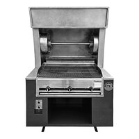 J&R Manufacturing Milano Arosti All Gas Std. Rotisserie and Grill - 120V, 184,000 BTU