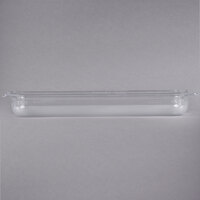 Vollrath 8052410 Super Pan® 1/2 Size Long Clear Polycarbonate Food Pan - 2 1/2" Deep