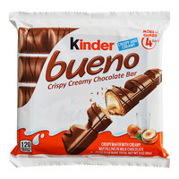 KINDER® Bueno 4-Piece King Size Hazelnut Milk Chocolate Bar - 8/Box