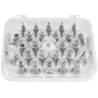 Ateco 782 29-Piece Stainless Steel Piping Tip Decorating Set