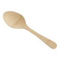 Bambu® Veneerware® 9 1/4" Disposable Bamboo Serving Spoon - 100/Case