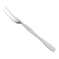 American Metalcraft HM11FK 11" Hammered Stainless Steel Two-Tined Fork