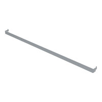 Grand + Benedicts Burnside 48" x 1 1/2" Silver Metal Jetrail Hangbar for Merchandise Displays