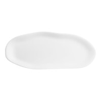 Delfin Marisol from Steelite International 15" x 6 3/8" White Melamine Slider Tray - 12/Case