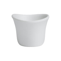 Delfin Marisol from Steelite International 3 oz. White Melamine Sauce Dish - 24/Case