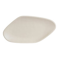 Delfin Marisol Buffet from Steelite International 15" x 8" Sand Shell Melamine Oval Platter - 6/Case