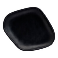 Delfin Marisol Buffet from Steelite International 12" x 10" Black Melamine Rectangular Platter - 6/Case