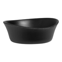 Delfin Marisol from Steelite International 16 oz. Black Melamine Grapefruit Bowl - 12/Case