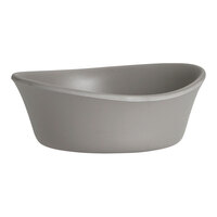 Delfin Marisol from Steelite International 16 oz. Driftwood Gray Melamine Grapefruit Bowl - 12/Case