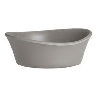 Delfin Marisol from Steelite International 9.75 oz. Driftwood Gray Melamine Fruit Bowl - 12/Case