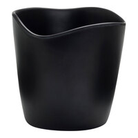 Delfin Marisol Buffet from Steelite International 0.65 Qt. Black Melamine Mini Dressing Crock - 12/Case