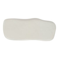 Delfin Marisol Buffet from Steelite International 27" x 12" Sand Shell Melamine Sandwich Platter - 6/Case