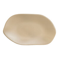 Delfin Marisol from Steelite International 9 7/8" x 5 7/8" Starfish Melamine Oval Platter - 12/Case