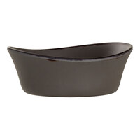 Delfin Marisol Rustic from Steelite International 9.75 oz. Driftwood Gray Melamine Fruit Bowl - 12/Case