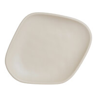 Delfin Marisol Buffet from Steelite International 12" x 10" Sand Shell Melamine Rectangular Platter - 6/Case