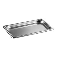 Vollrath 90402 Super Pan 3® 1/4 Size 3/4" Deep Anti-Jam Stainless Steel Steam Table / Hotel Pan - 22 Gauge