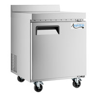 Avantco AWT-27R 27" Worktop Refrigerator with 3 1/2" Backsplash