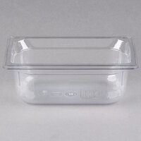 Vollrath 8044410 Super Pan® 1/4 Size Clear Polycarbonate Food Pan - 4" Deep