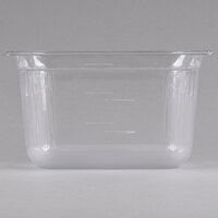 Vollrath 8046410 Super Pan® 1/4 Size Clear Polycarbonate Food Pan - 6" Deep