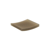 room360 Nassau 4" x 4" Nutmeg Resin Soap Dish RSD008BRR13 - 12/Case