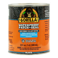 Gorilla Waterproof Patch & Seal 32 oz. Black Liquid Rubber Sealant Coating 105338