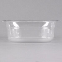 Vollrath 8062410 Super Pan® 1/6 Size Clear Polycarbonate Food Pan - 2 1/2" Deep